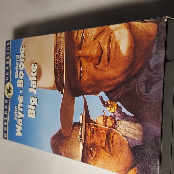 Vintage 1991 Western Classics "Big Jake" Starring John Wayne & Richard Boone VHS - Picture 1 of 8